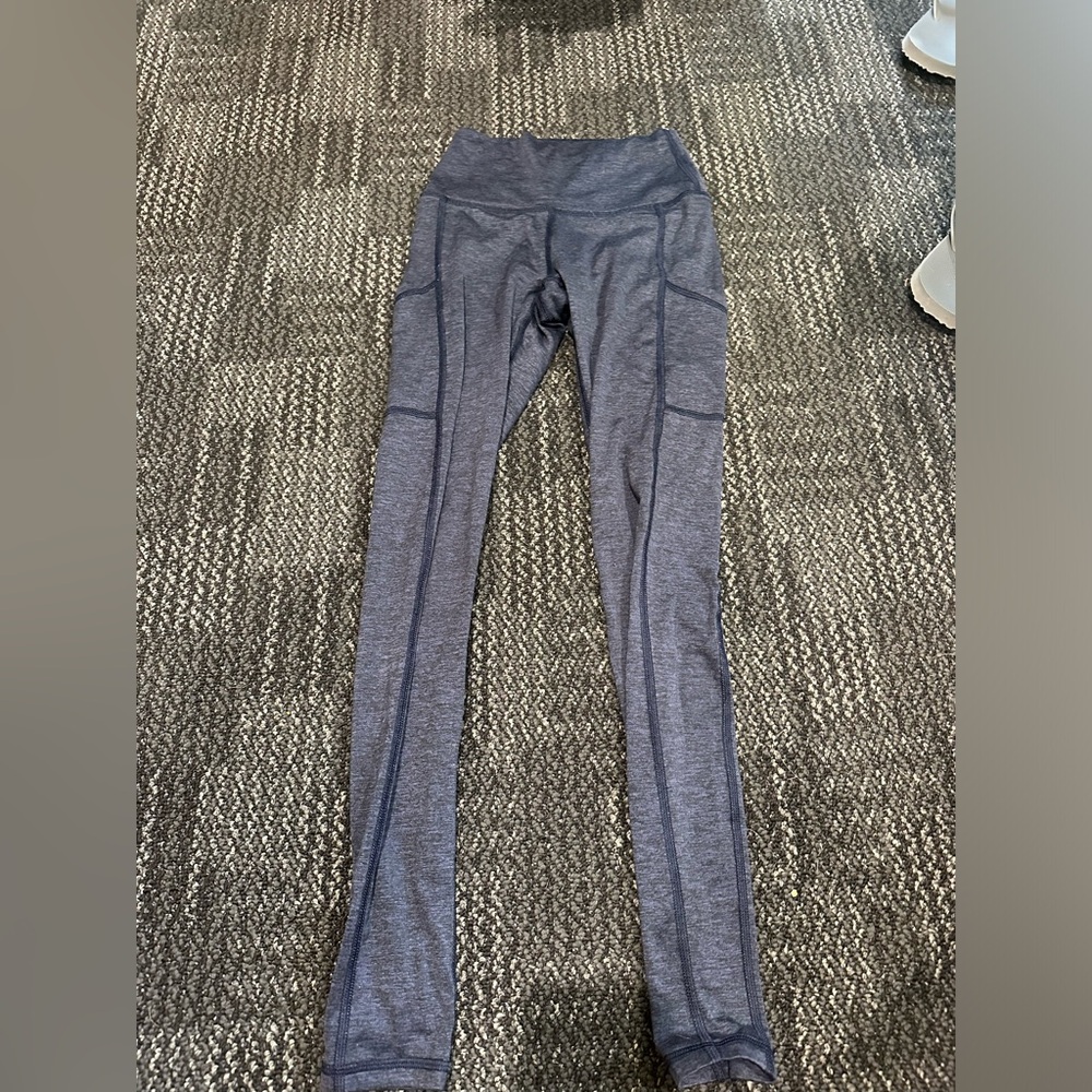 Dark blue aerie leggings with POCKETS!!